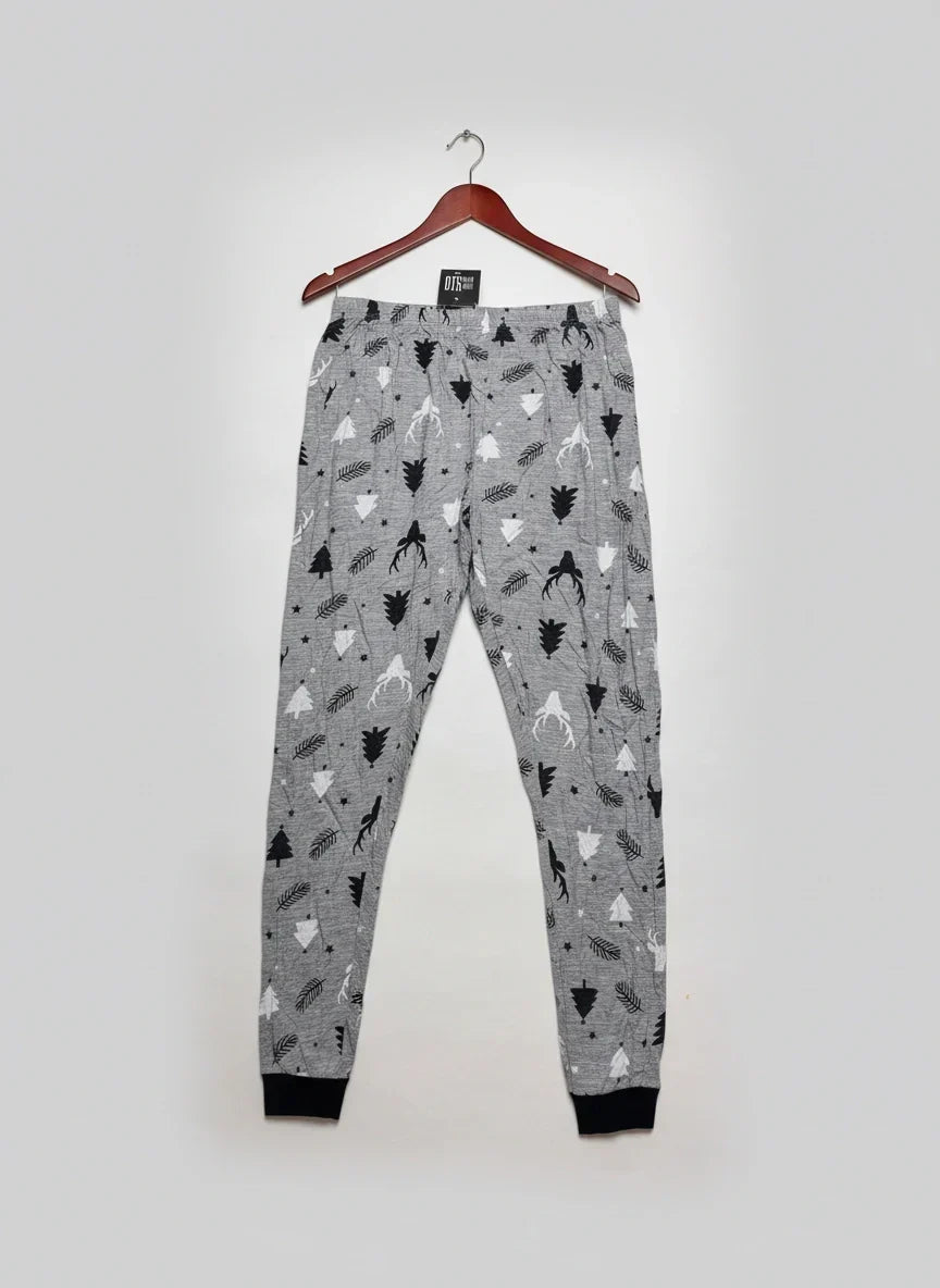 Womens Summer Trousers | Cut Label | Preloved Branded | GRAY Cotton | Premium | OTS Thrift Store Lahore Pakistan