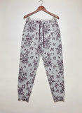 Secondhand Branded Womens Summer Trousers by Marks & Spencer, Grey Polyester fabric, Premium condition, for Womens - Online Thrift Shop Lahore Pakistan
