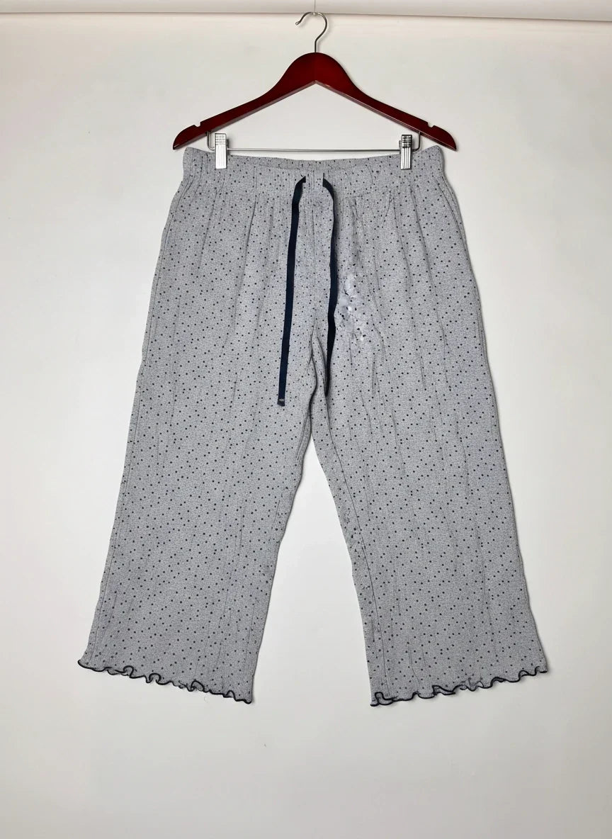 Secondhand Branded Womens Summer Trousers by Cut Label, Gray Polyester fabric, Premium condition, for Womens - Online Thrift Shop Karachi Pakistan