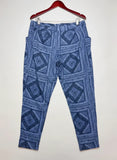 Secondhand Branded Womens Summer Trousers by Nutmeg, Blue Viscose fabric, Premium condition, for Womens - Online Thrift Shop Peshawar Pakistan