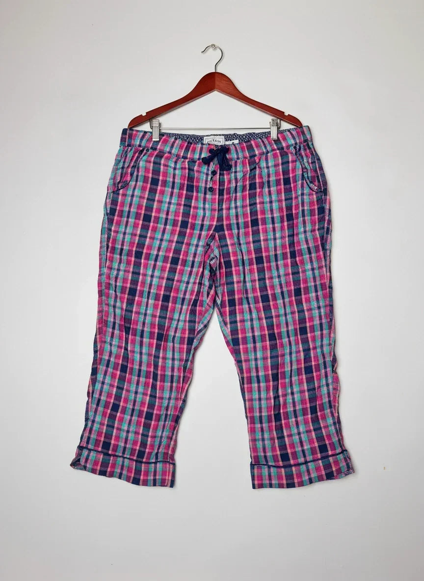 Premium Condition Womens Summer Trousers | Preloved FatFace | Multi Cotton | Thrift Shop for Womens Karachi Pakistan | OTS