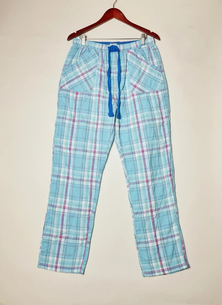 Preloved Premium Womens Summer Trousers by F&F, MULTI Cotton for Womens - OTS Thrift Shop Lahore Pakistan