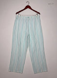 Womens Summer Trousers | George | Preloved Branded | Teal Cotton | Excellent | OTS Thrift Store Peshawar Pakistan