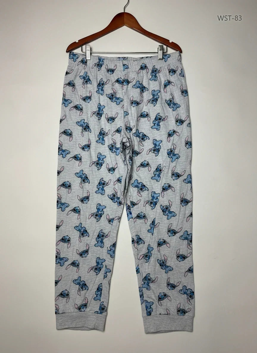 Womens Summer Trousers | Disney | Preloved Branded | Gray Polyester | Premium | OTS Thrift Store Islamabad Pakistan