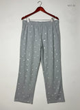 Shop Premium Womens Summer Trousers by Marks & Spencer | Preloved Branded Clothes | Gray Polyester | Womens | OTS Thrift Store Karachi Pakistan
