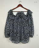 Shop Premium Womens Summer Tops by River Island | Preloved Branded Clothes | Black & White Polyester | Women | OTS Thrift Store Islamabad Pakistan