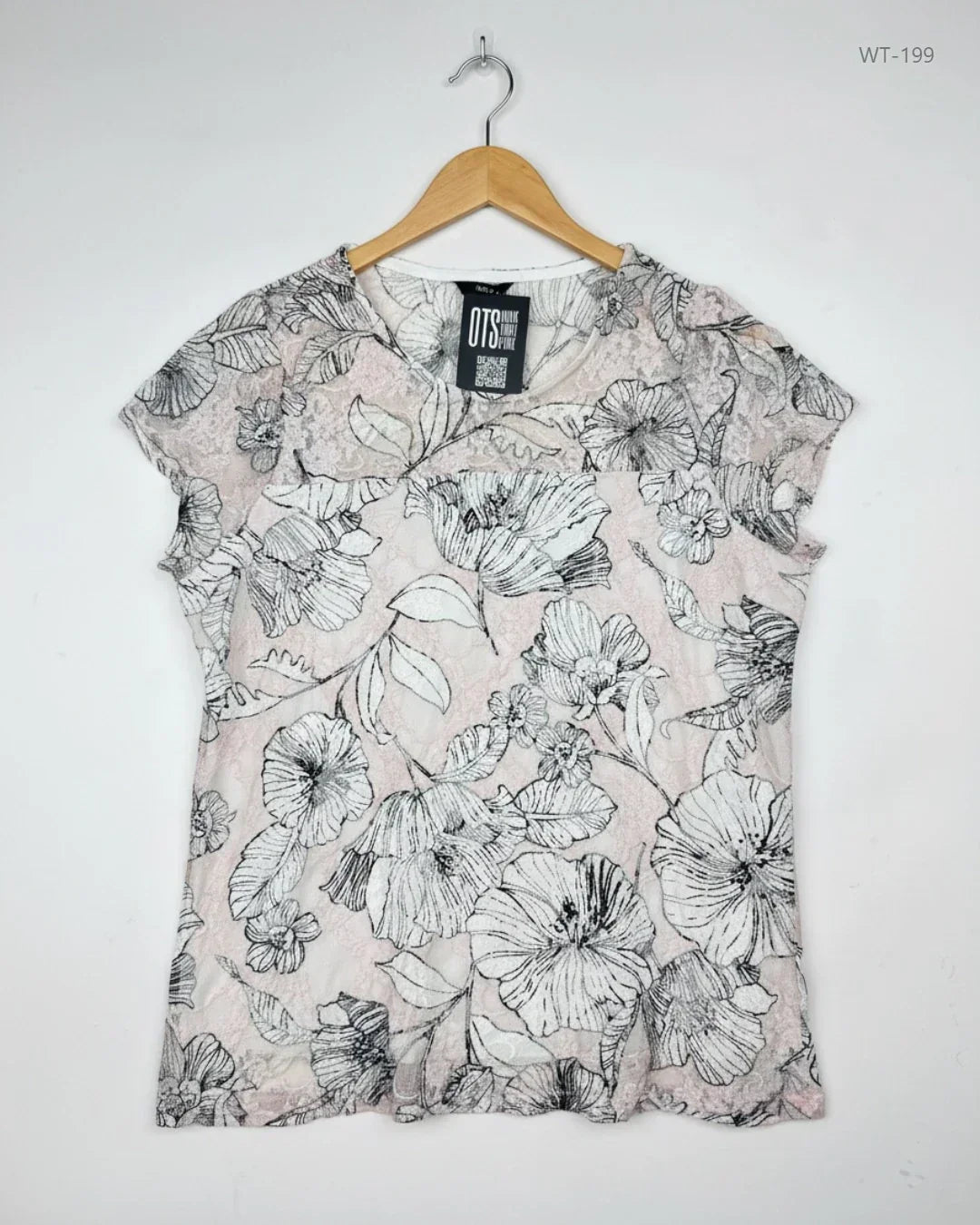Preloved Premium Womens Summer Tops by M&Co, Teapink Polyester for Women - OTS Thrift Shop Islamabad Pakistan