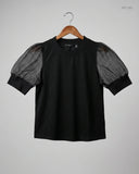 Preloved Premium Womens Summer Tops by VERO MODA, Black Polyester for Women - OTS Thrift Shop Karachi Pakistan