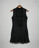 Premium Condition Womens Summer Tops | Preloved JEFFERSON | Black Polyester | Thrift Shop for Women Islamabad Pakistan | OTS