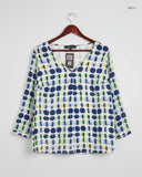 UK Imported secondhand Womens Summer Tops - Marina Pinaldi brand, White Cotton, Excellent condition, for Women - Online Thrift Store Peshawar Pakistan