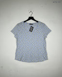 Secondhand Branded Womens Tshirts by Marks & Spencer, Violet Cotton fabric, Premium condition, for - Online Thrift Shop Islamabad Pakistan