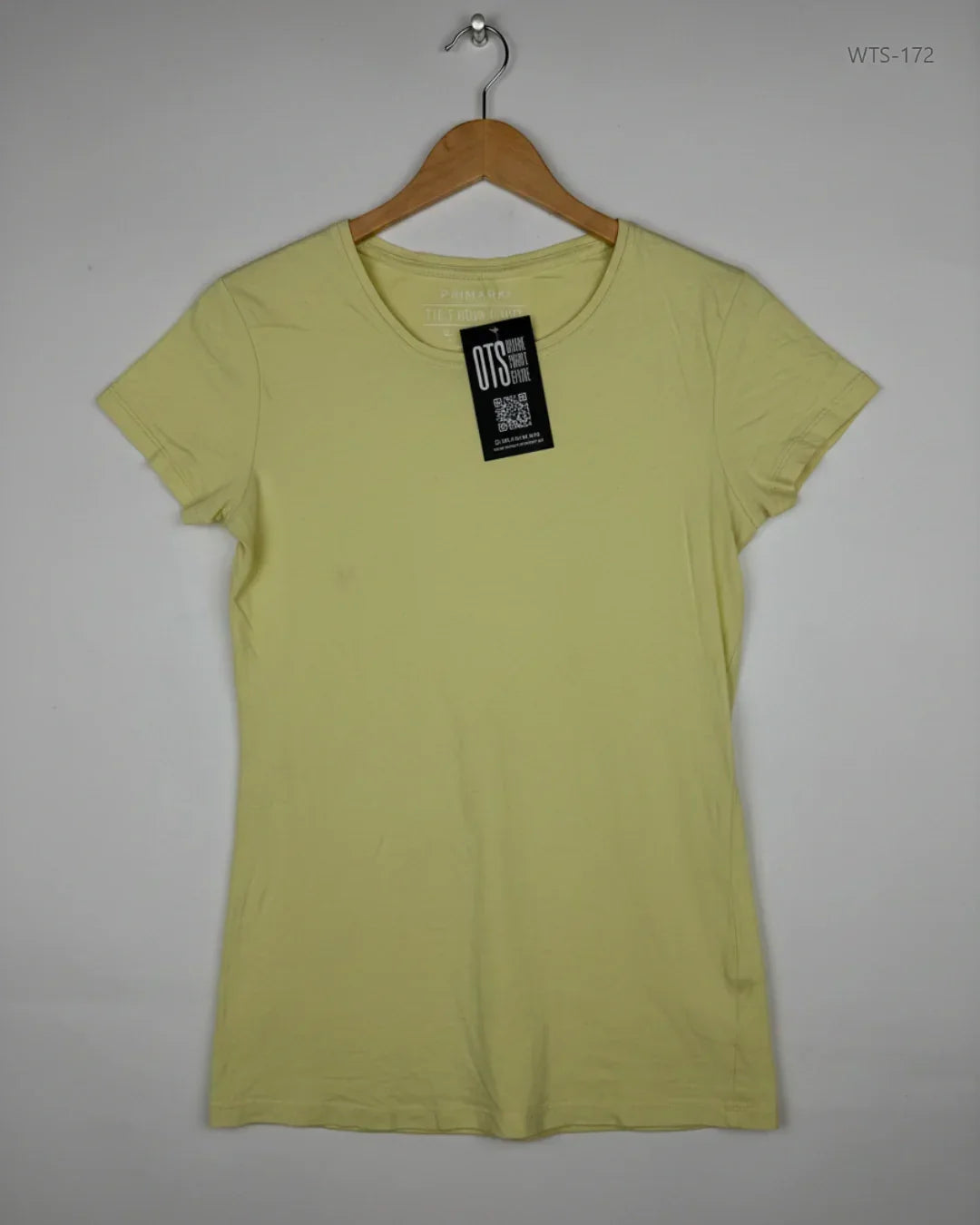 Premium Condition Womens Tshirts | Preloved Primark | Yellow Cotton | Thrift Shop for Lahore Pakistan | OTS