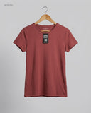 UK Imported secondhand Womens Tshirts - Primark brand, Maroon Cotton, Premium condition, for Womens - Online Thrift Store Peshawar Pakistan