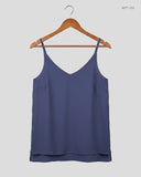 Secondhand Branded Womens Tank Top by George, Blue Polyester fabric, Premium condition, for Womens - Online Thrift Shop Peshawar Pakistan
