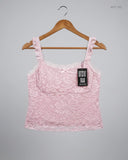 Secondhand Branded Womens Tank Top by Unknown, Pink Polyester fabric, Premium condition, for Womens - Online Thrift Shop Karachi Pakistan