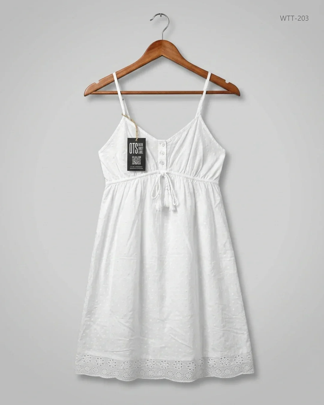 Premium Plus Condition Womens Tank Top | Preloved LOVE TO LOUNGE | White Cotton | Thrift Shop for Womens Islamabad Pakistan | OTS