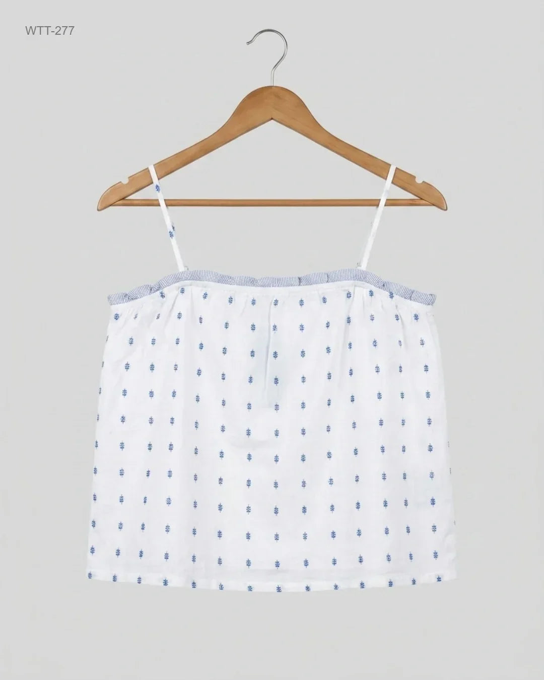 Shop Premium Womens Tank Top by THE LITTLE WHITE COMPANY | Preloved Branded Clothes | White Cotton | Womens | OTS Thrift Store Islamabad Pakistan