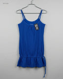 Shop Premium Womens Tank Top by George | Preloved Branded Clothes | Blue Cotton | Womens | OTS Thrift Store Lahore Pakistan